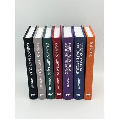 Arcturus Publishing Grimm's Fairy Tales & World Fairy Tales 7 Book Set Journal