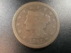 Photo of a 1843-P Large Cent from an eBay listing that sold on Jul 14, 2026