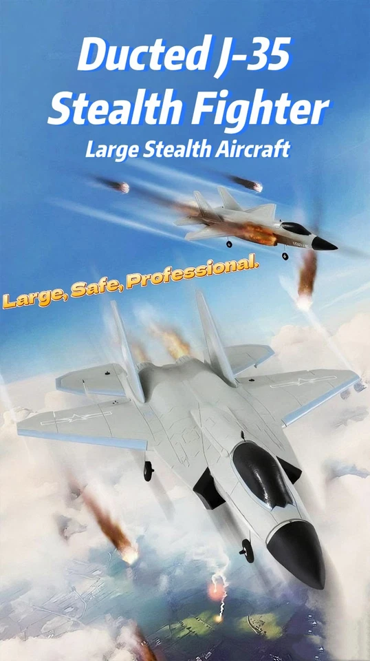 RC Jet Airplane FX9631 – 47cm Wingspan, EPP Foam, 4CH Remote, RTF for Beginners - Image 3 of 4