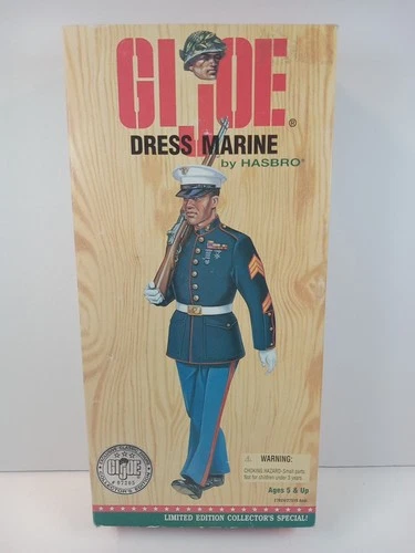 NIB 1996 Hasbro GI Joe LIMITED EDITION COLLECTOR'S Special Black Dress Marine
