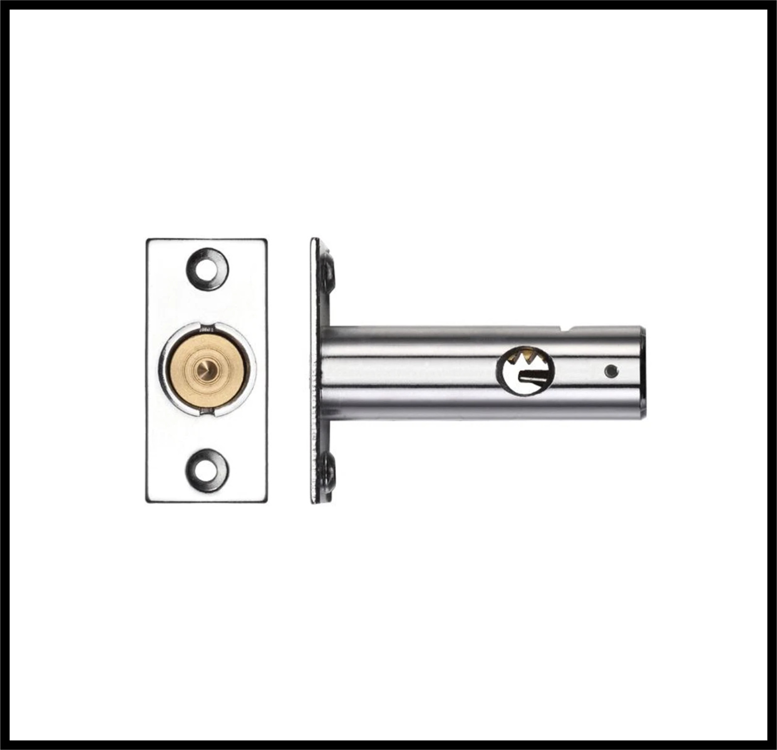 60mm Door Security Rack Bolt Lock, Star Key & Thumb Turn Mortice Knob *VARIOUS*