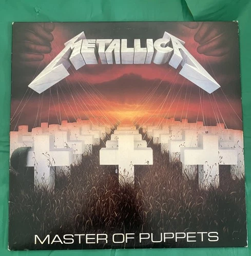 Metallica Master Of Puppets Vinyl Elektra Records E1 60439 1986 Tested