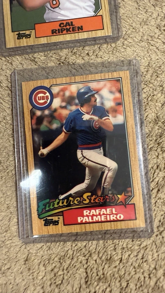 Juego completo de béisbol 1987 Topps Tiffany ¡casi nuevo/como nuevo o mejor! Definitivamente PSA 10’s Foto 4 de 4