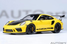 AUTOart 1/18 Porsche 911 (991.2) GT3 Weissach Package Racing Yellow 78178