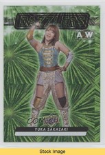 2024 Upper Deck AEW All Elite Wrestling Dazzlers Green Yuka Sakazaki READ 2d8