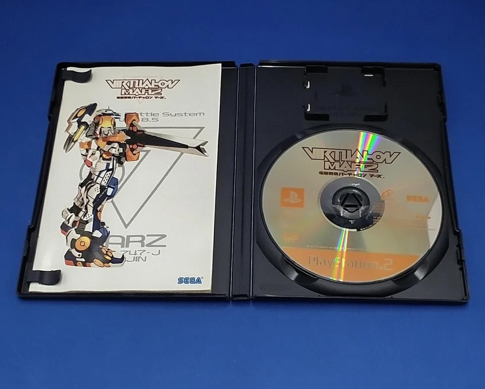 Sega Cyber Troopers Virtual-On Mars Playstation2 PS2 - Image 3 of 4