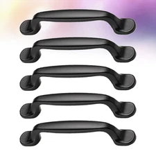 5 Pcs Modern Cabinet Hardware Handle Alloy Wardrobe Door Aluminum