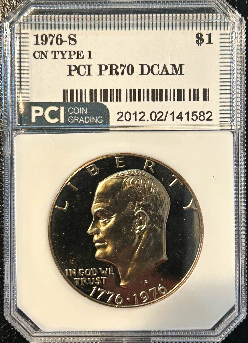 25+ Silver Proof 1976 Eisenhower Dollars (1971-1978) for sale