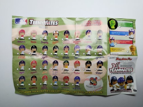Teenymates Collectible MLB Figures Series 2 Baseball Mini Figure 2014 - Picture 3 of 15