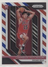 2018-19 Panini Prizm Red White & Blue Prizm Chandler Hutchison #70 1md