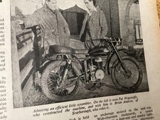 FRANCIS BARNETT SCRAMBLER FALCON 1953 MOTORCYCLE ARTICLE.
