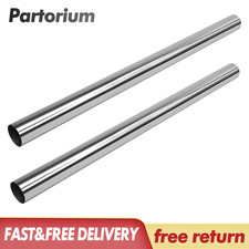 5 Inch Od T304 Stainless Steel 4 Foot Long Straight Exhaust Pipe 17 Gauge