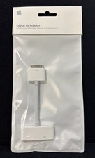 Original Apple Digital AV iPhone iPod iPad Adapter MC953ZM/A - OLD VERSION NEW