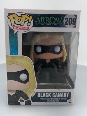 Funko POP! Television DC Arrow Black Canary #209 Vinyl Figure NOT MINT