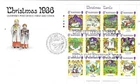 Guernsey Comm/FDC - Christmas - Guernsey -  1986  (GUE205)