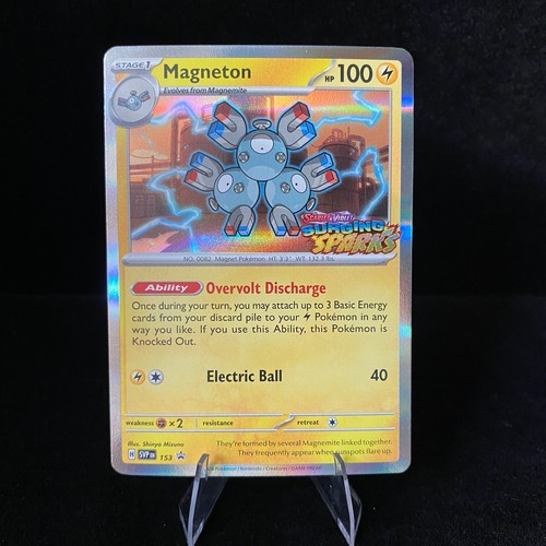 Magneton 153 Scarlet & Violet Black Star Promo Holo Pokémon TCG