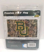Baylor University Premium Flag Banner 3x5 Feet Camo Design NCAA BSI Products