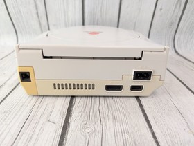 SEGA Dreamcast Console Only White For Parts or Repair Doesn't Read Disks