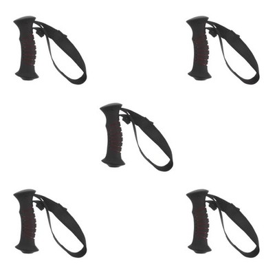 5 Pieces Multifunktionaler Gehstock Wanderstockgriff Handschlaufe Mit