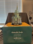 Disney Parks WDW 50th Anniversary Cinderella Castle Figurine By Kevin & Jody