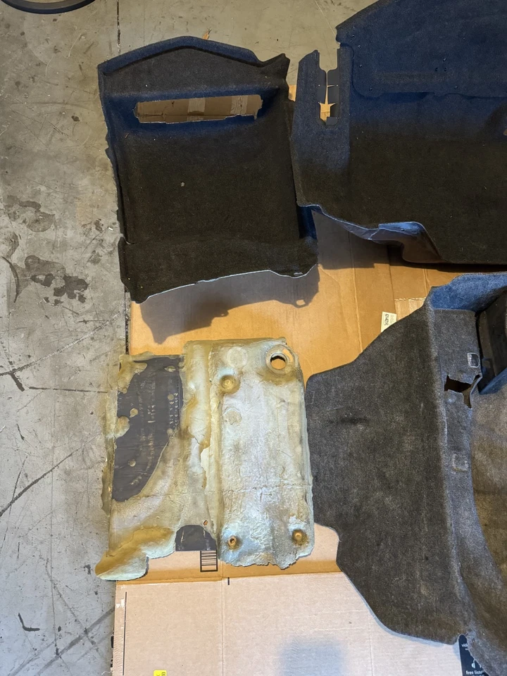 95-00 Lexus LS400 COMPLETO maletero tapa puerta moldura alfombra revestimiento cubierta Foto 4 de 4