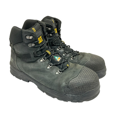 Caterpillar Men's Accomplice WP Steel Toe CSA Work Boots P725173 Black Size 13W