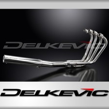 Suzuki GS750L 1979 Complete Exhaust 4-1 Stainless Straight Silencer