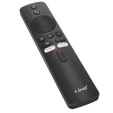 LinQ Télécommande Bluetooth 2.4G pour Xiaomi Mi TV avec Assistant vocal Google