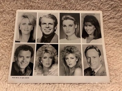 KNOTS LANDING CAST PRESS PHOTO hartman  donna mills van ark lee CBS