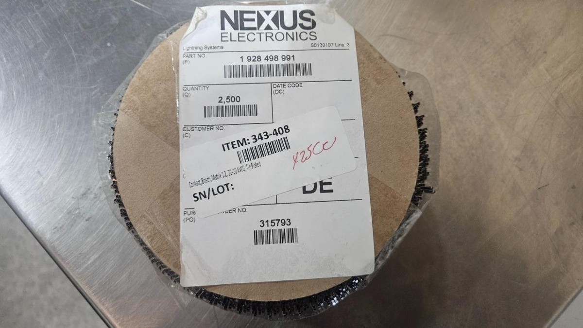 2500) New Bosch 1 928 498 991 Matrix 1.2 Contact 22-20 AWG