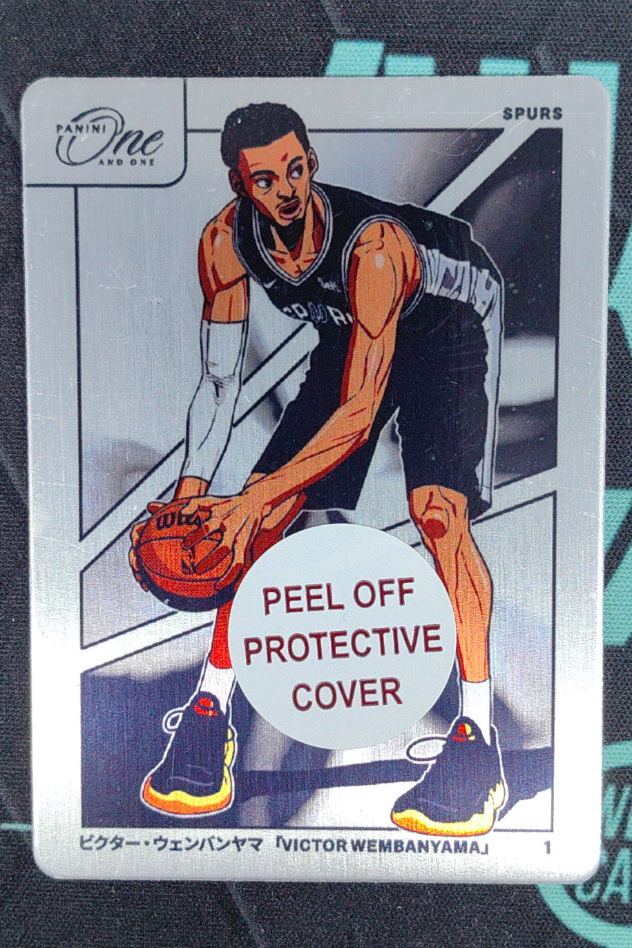 2024-25 Panini One And One Victor Wembanyama Manga Case Hit SSP #9 Spurs