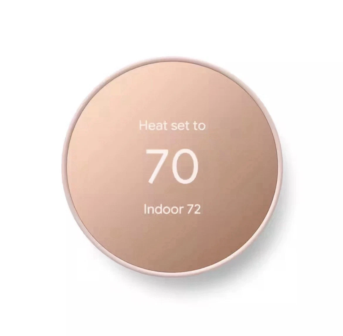 Google Nest Thermostat Smart Wi-Fi Programmable - G4CVZ - Sand