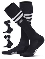 CS CELERSPORT 2/3 Pairs Soccer Softball Socks for Youth Kids, Men and Women M...