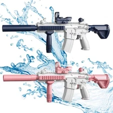 Rechargeable M416 Fully Automatic Electric Water Gun - Long Range