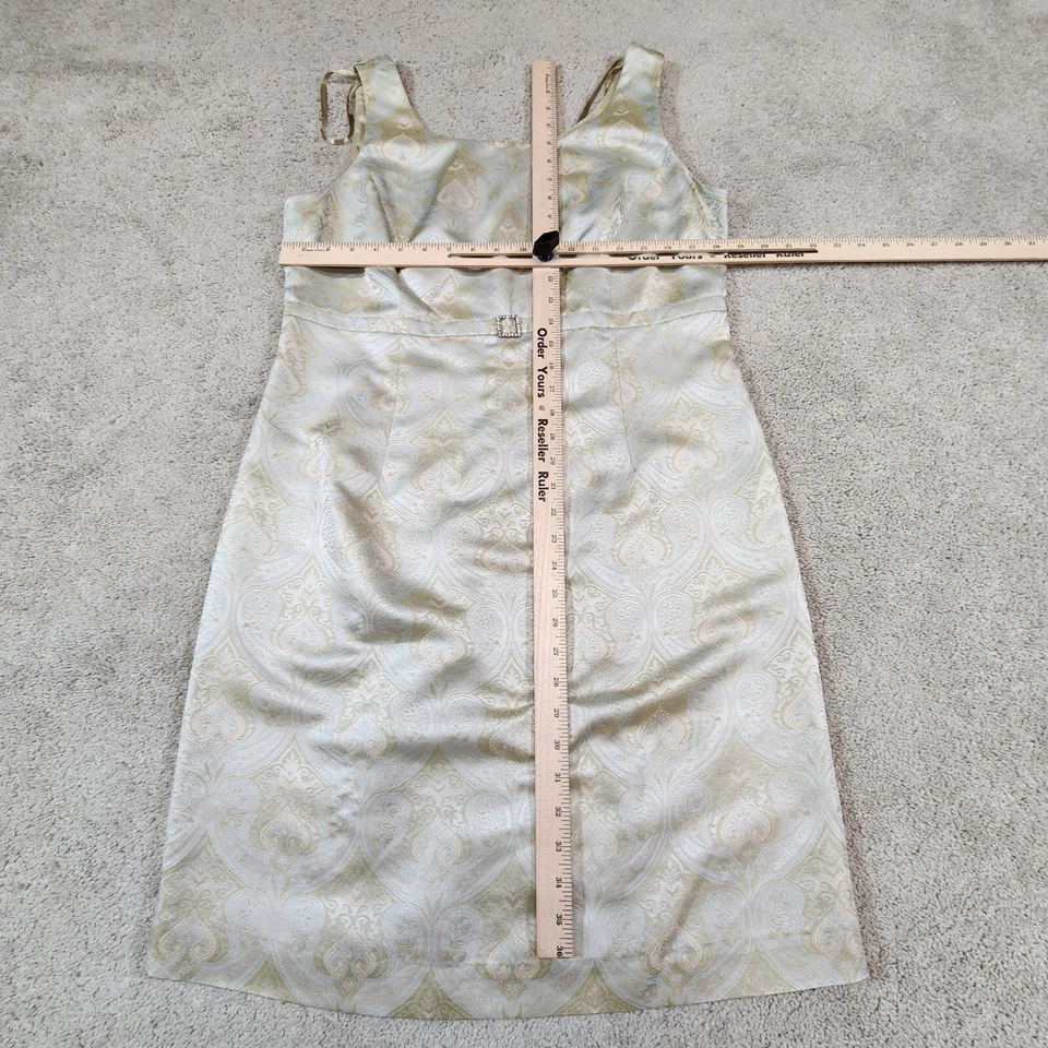 Vestido Vaina Amanda Smith Jacquard, Cierre Cremallera Detalle Cinturón 12 Seda Foto 2 de 4