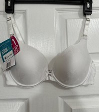 Vanity Fair Extreme Ego Boost Push-Up Bra Size 34C White