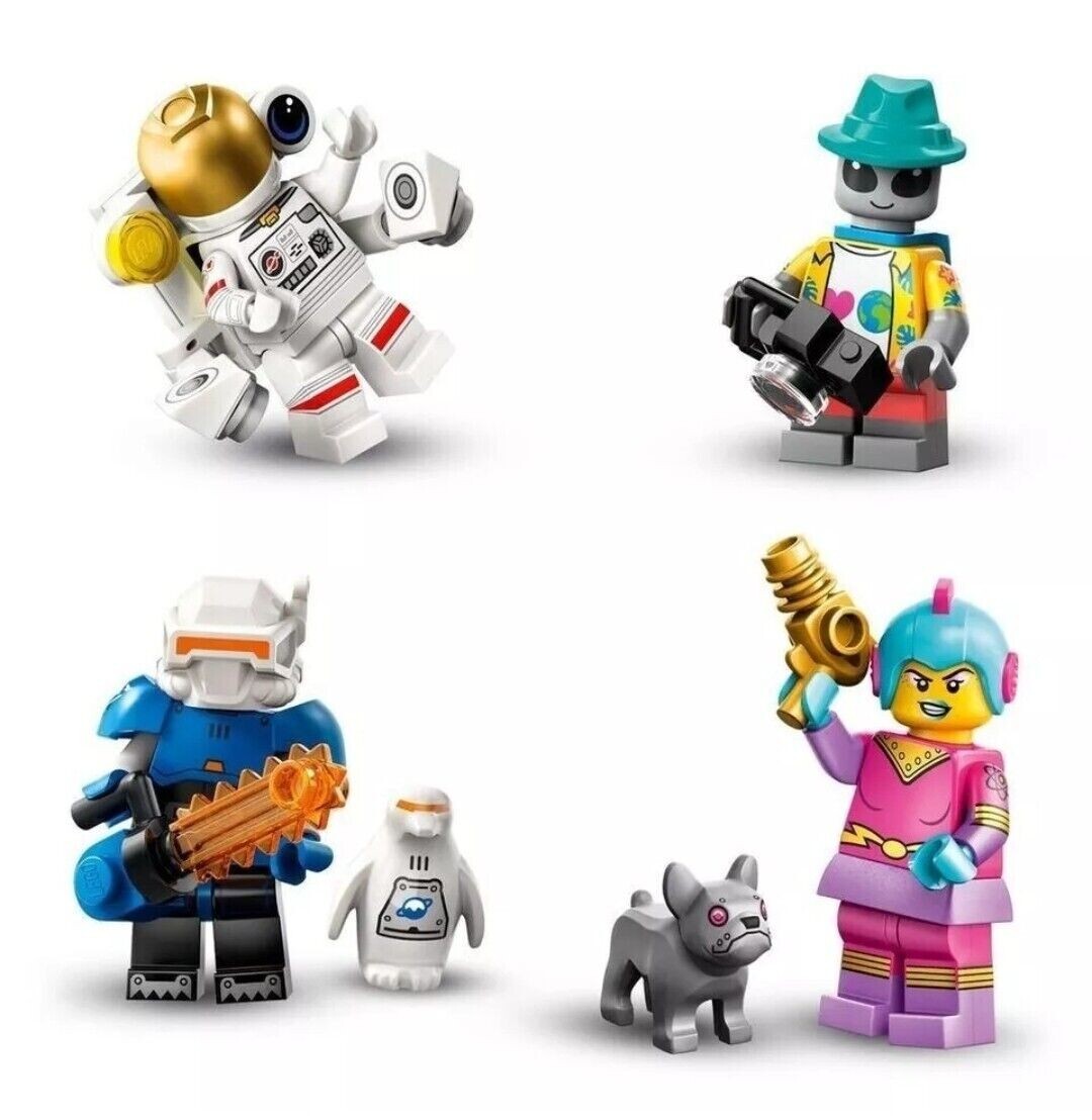 LEGO 71046 Series 26 SPACE Collectible Minifigures Complete Set of