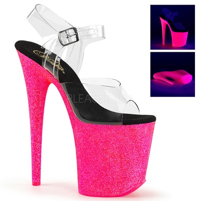 glitter stripper heels