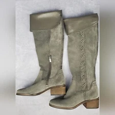 Women’s Vince Camuto Kressell Over the Knee Riding Boot - 4.5 Grey