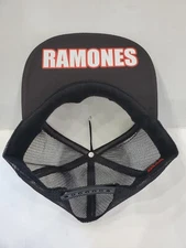 Classic Rock 60s 70s Punk Colors Red White Ramons Trucker Adjust 
