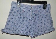 Youth Girl U.S. Polo Assn Multi-Color Navy Blue White Casual Short Size 8