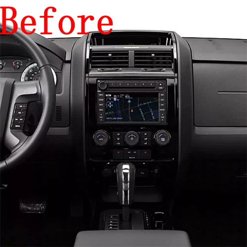 Radio estéreo para coche Android 13 Carplay para Ford Escape 2008-2012 GPS navegación reproductor Swc - Imagen 4 de 22