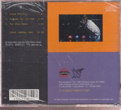 Ziggy Stardust [Maxi Single] by David Bowie (CD, 1995, Griffin