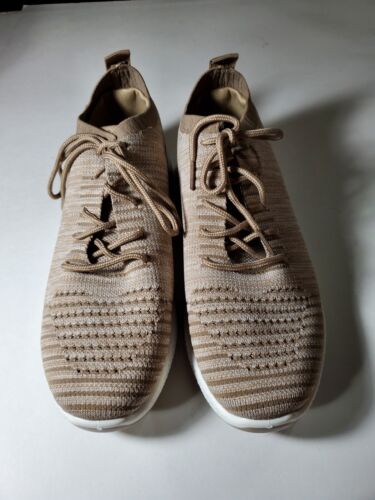 Harmony Balance Womens Sneakers Size 8.5 Bone Vegan Jolly Textile Upper Nwot - Picture 1 of 11