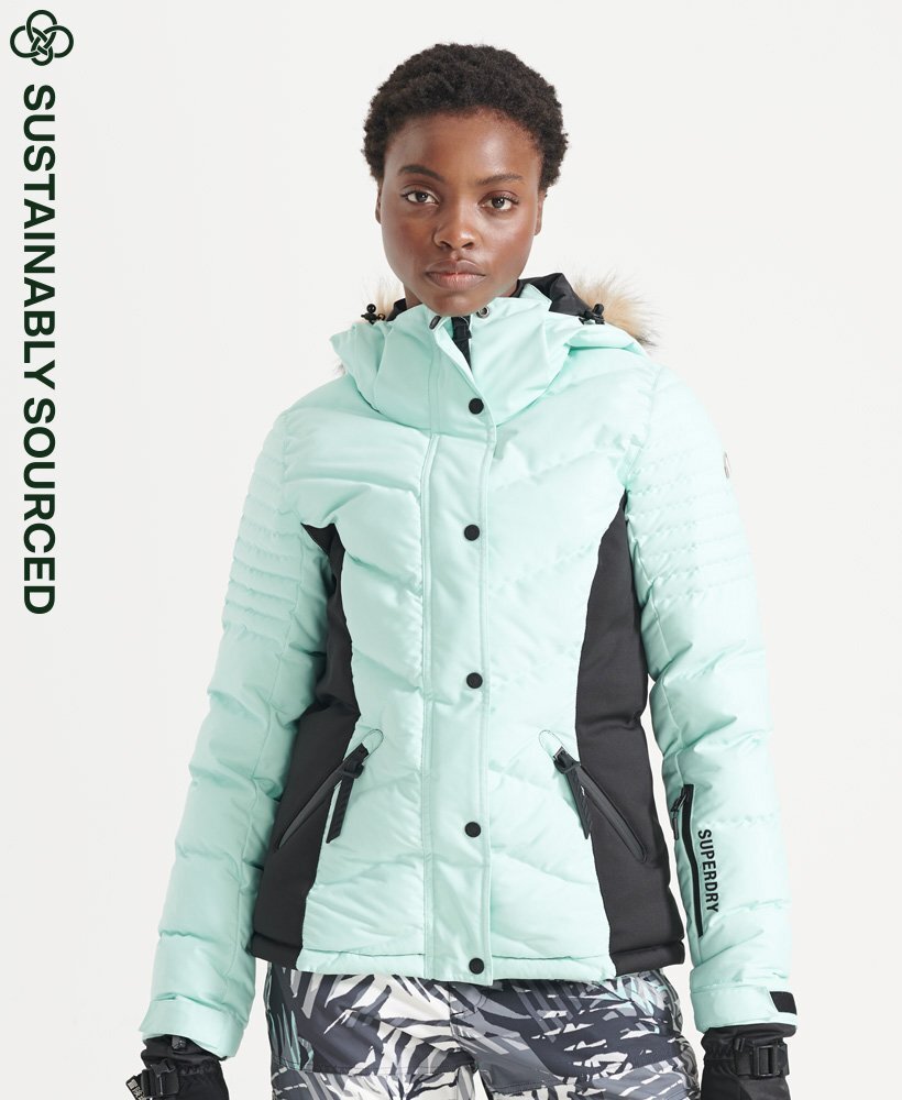 Superdry Womens Snow Luxe Puffer Jacket UK