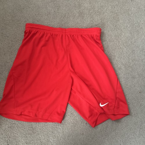 Nike Men's Soccer Park III Shorts Red Medium eBay