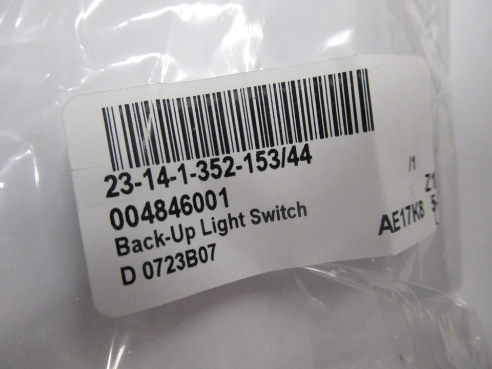 BMW Backup Light Switch ( ' 67-79 ) - Image 4 of 4