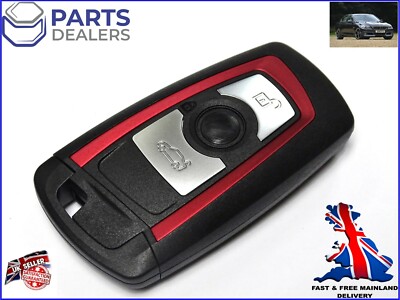 FÜR BMW 1 2 3 4 X3 X4 F SERIE 3 TASTEN FERNBEDIENUNG SCHLÜSSEL 868mhz CAS4+ FEM NXP7953 ROT