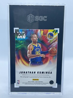 Jonathan Kuminga ジョナサン クミンガ 直筆サイン /49 RC 2022-23 Panini Hoops Jonathan Kuminga Auto Warriors Graded | eBay
