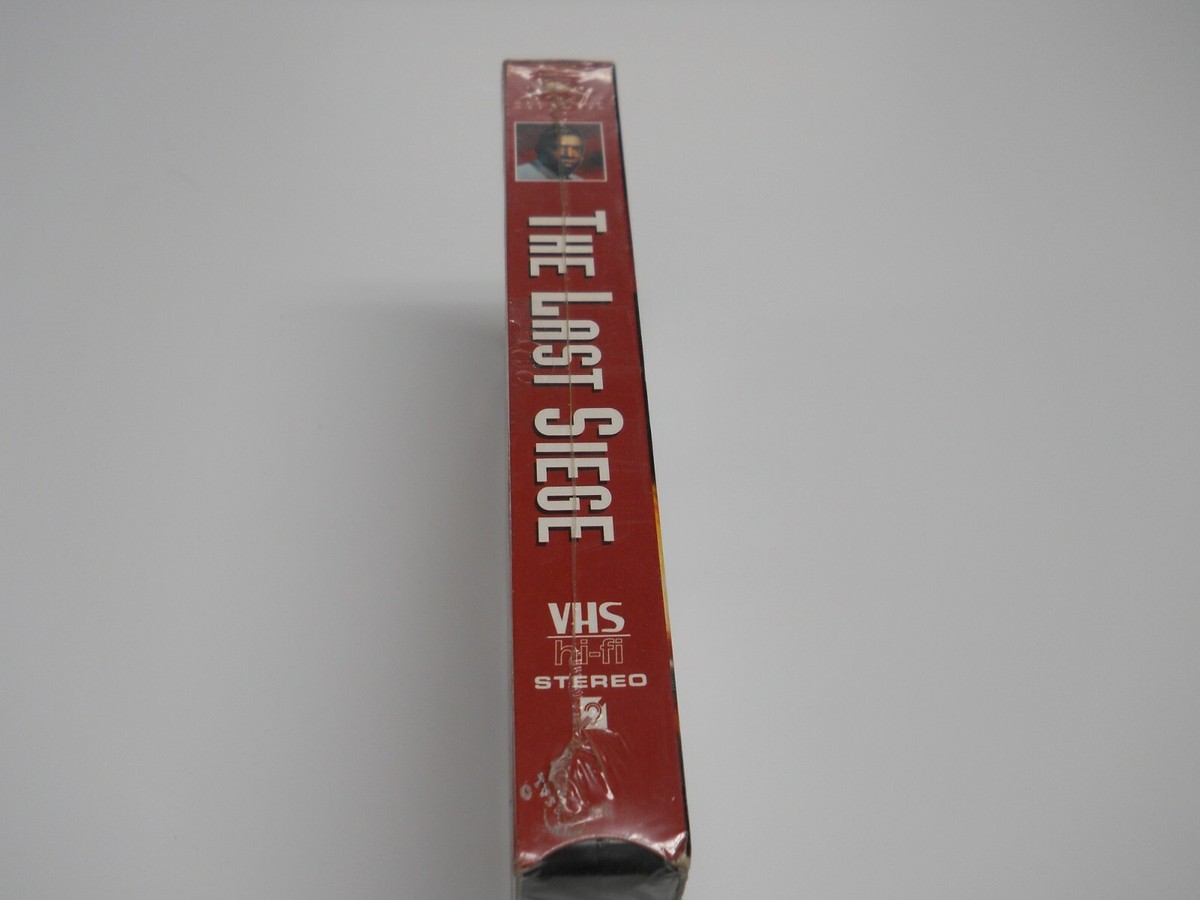 The Last Siege Never Surrender (VHS, 2002) Starring Jeff